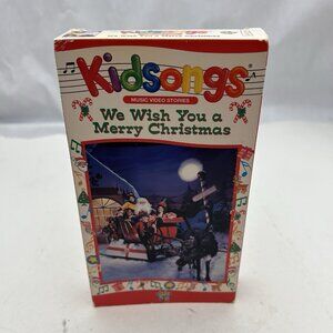 Kidsongs -We Wish You a Merry Christmas (VHS, 1992) - RARE Vintage  VHS
